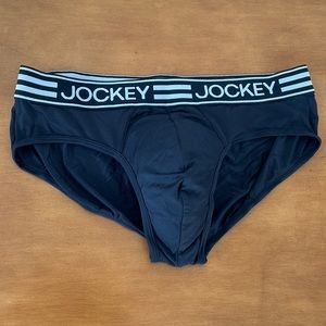 Jockey Sport Cooling Mesh Performance Brief Black  XL